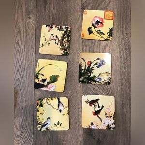 Coasters from National Palace Museum set of 5 NWT